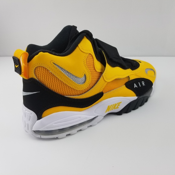 Nike Air Max Speed Turf Yellow Black Steelers NEW - Picture 8 of 8